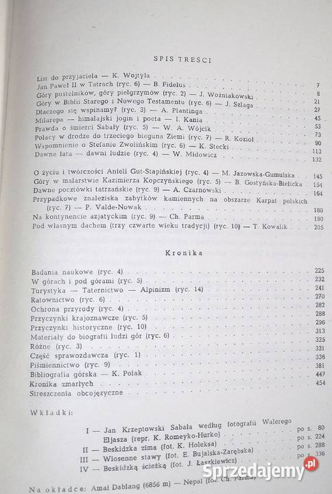 G Wierchy 1983 rocznik 52 Warszawa