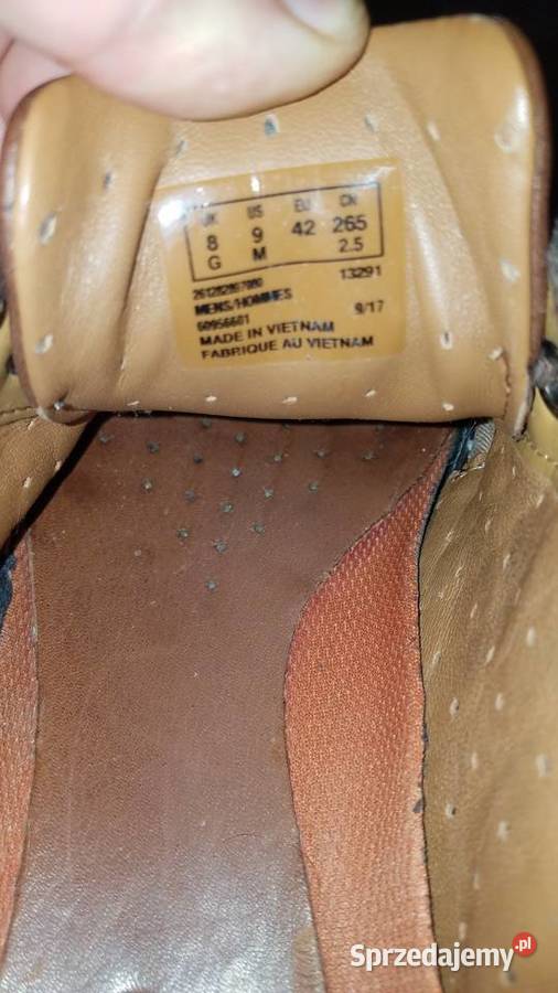 Buty CLARKS Unstructured 4243 275 Skórzane 27.5cm podlaskie Białystok