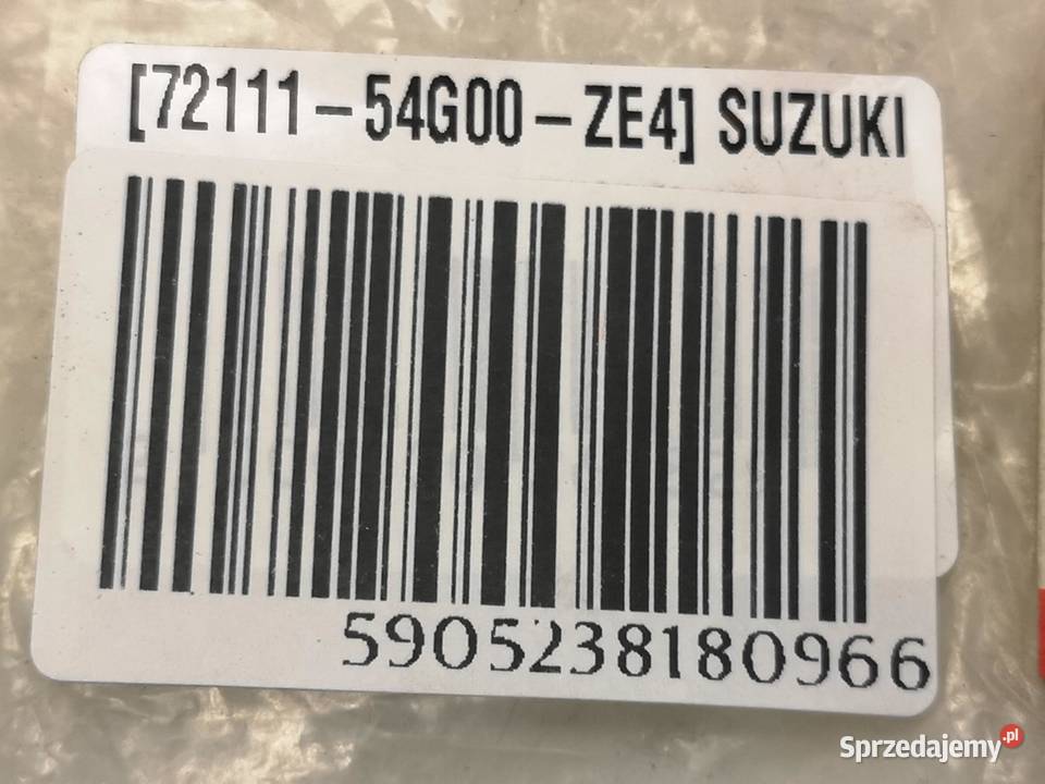 GRILL ATRAPA SUZUKI LIANA 20012010 7211154G00ZE4 osobowe lubelskie