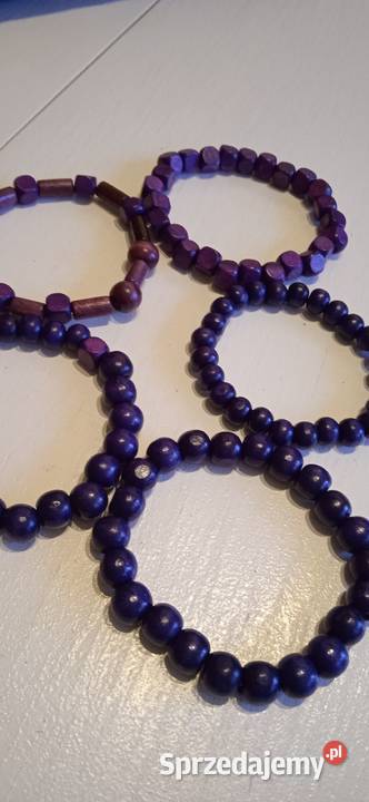 BRANSOLETKI Z NATURALNEGO DREWNA Z AMERYKI Piła sprzedam