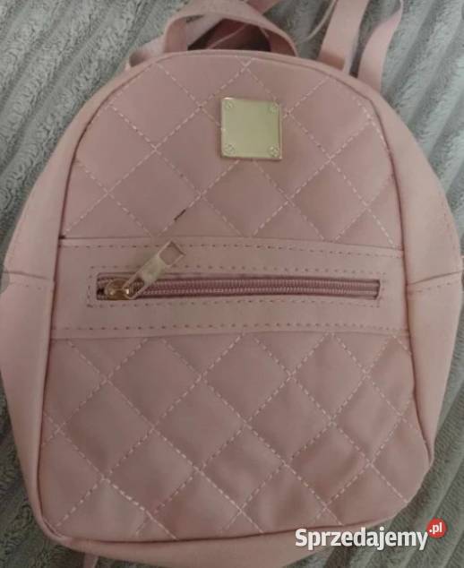 Plecak pudrowy róż Opole Lubelskie
