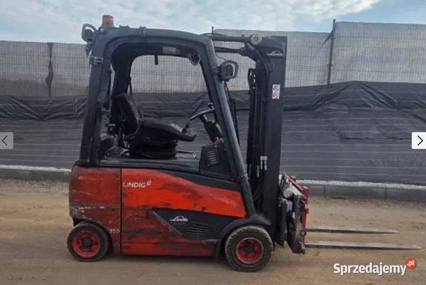 Wózek widłowy Linde E20PH02 Elektryczny 2020r 4 Wózki widłowe Dywity sprzedam