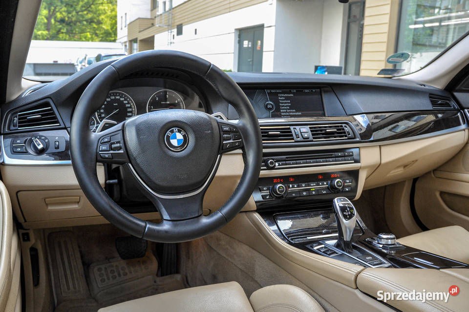 BMW Seria 5 F10 30d 245 Automat Skóry dolnośląskie Wrocław