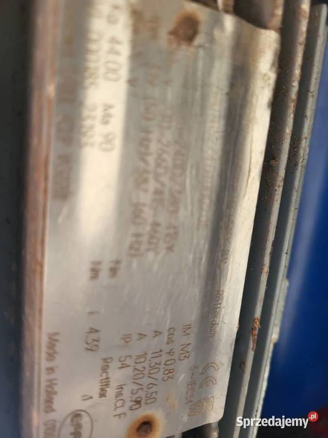 Silnik 3kW z motoreduktorem lubelskie