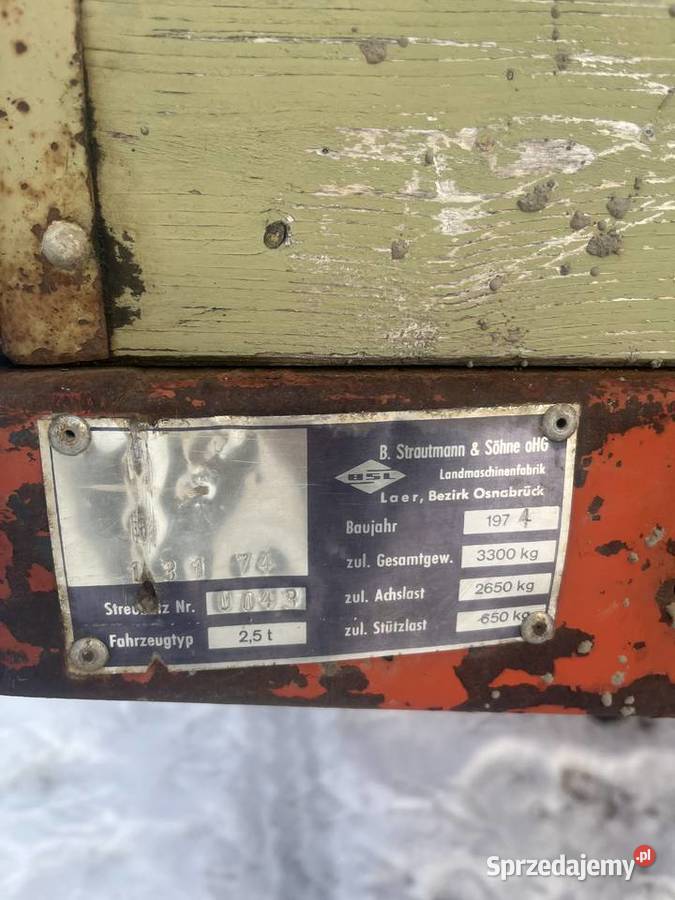 Rozrzutnik strautmann Cisiec sprzedam