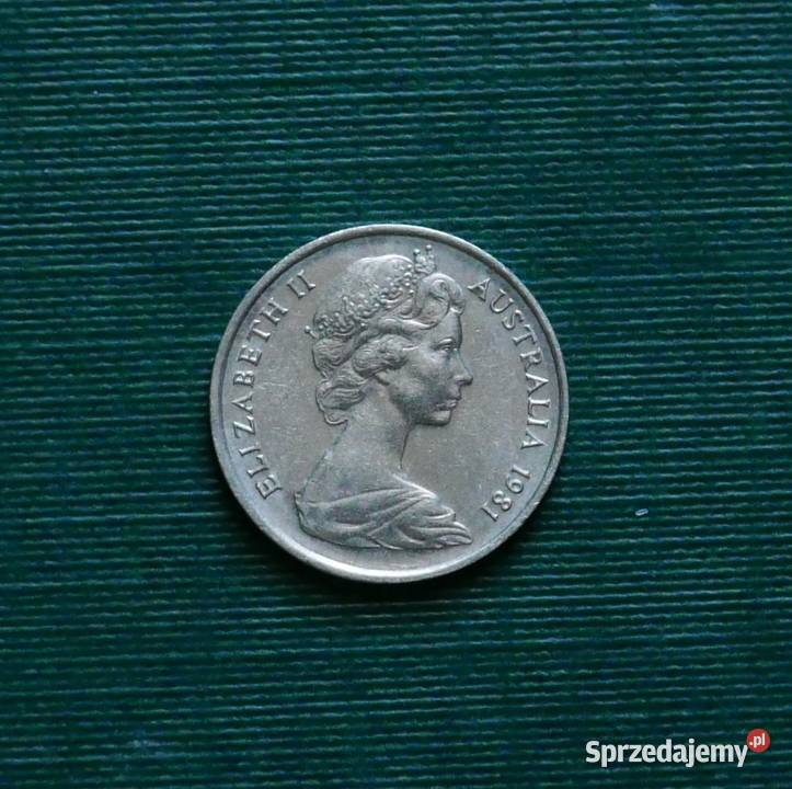 AUSTRALIA 5 centów 1981r Gliwice sprzedam