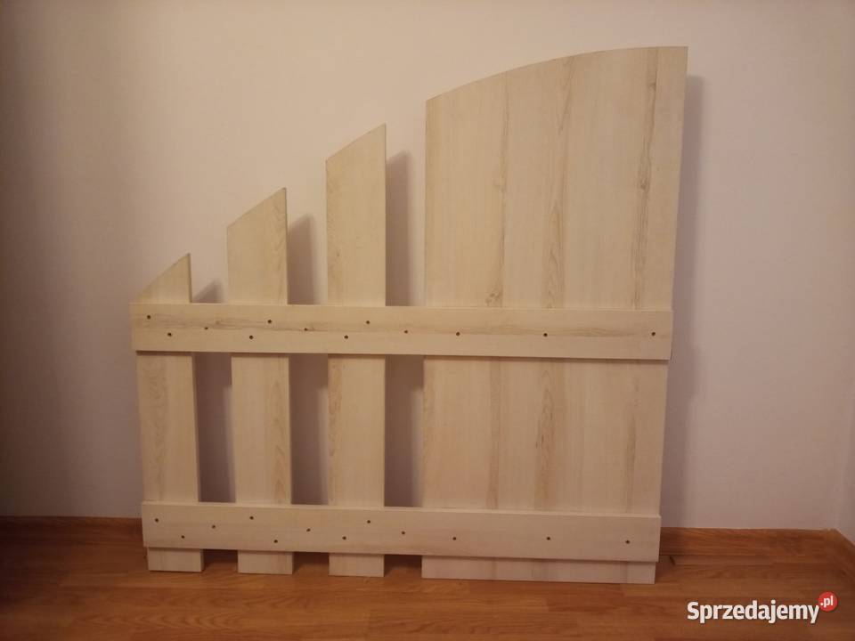 Lustro i wieszaki do przedpokoju szare drewno