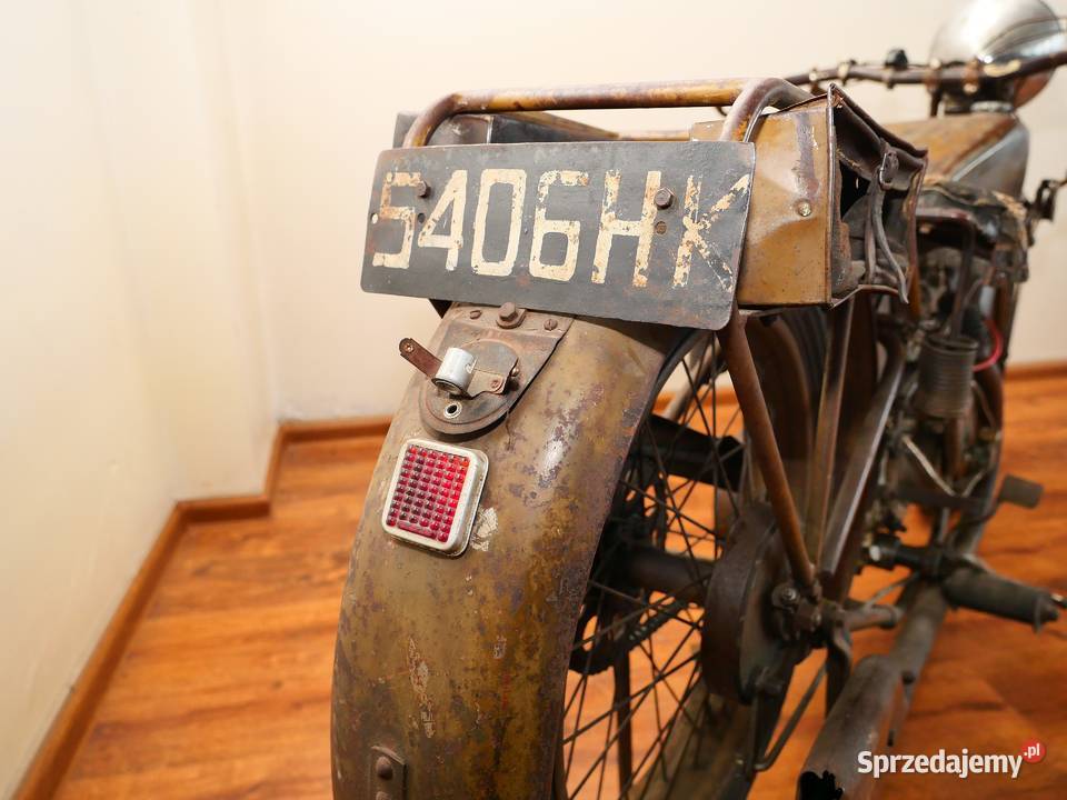 Motosacoche 1923 nieuszkodzony Łódź