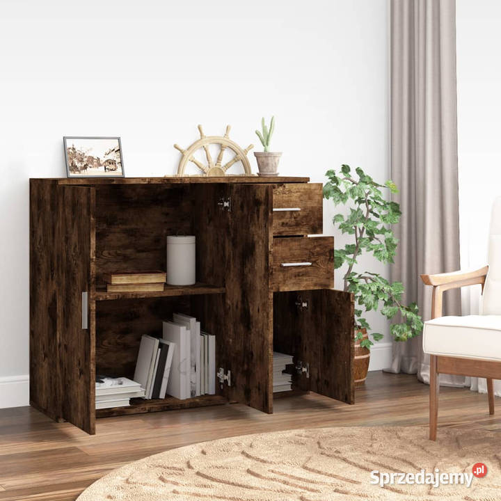 Szafka przydymiony dąb 91x295x75 materiał Warszawa