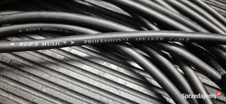 Kable przewody głośnikowe 2x10m Konin sprzedam