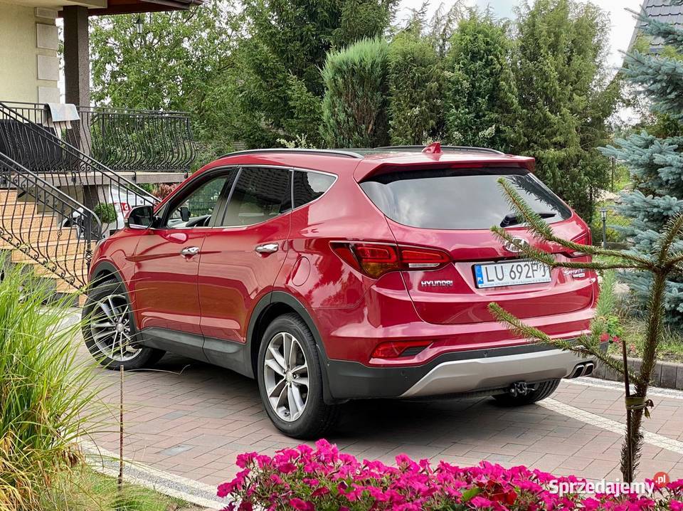 Do sprzedania Hyundai Santa Fe z 2017 roku nieuszkodzony Lubartów