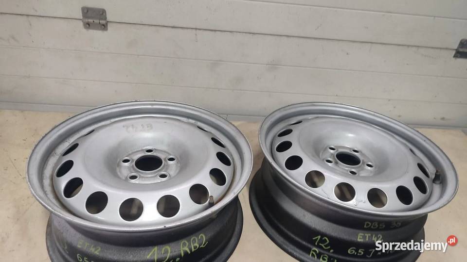 12RD2 FELGA STALOWA 5X100 65JX16H2 ET42 Audi A3 Dystanse świętokrzyskie Włoszczowa