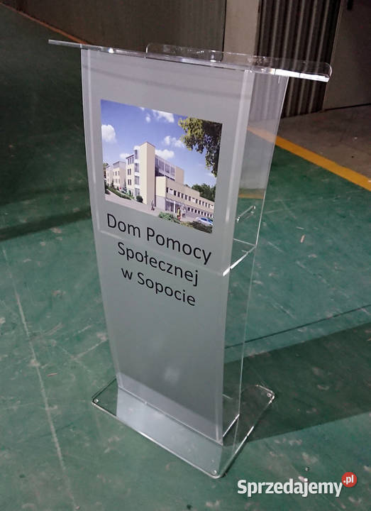 Mównica konferencyjna z plexi ambona z pleksi Z Warszawa