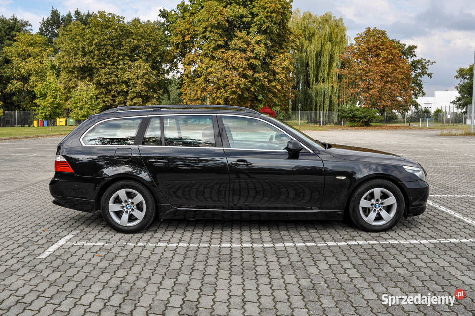 BMW Seria 5 Automat Lift 2009 r Skóry Wrocław