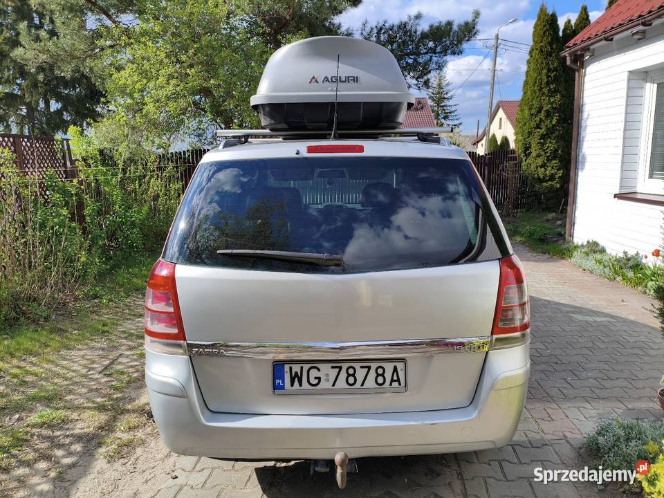 Opel Zafira 19 CDTI 2008 boks bagażowy 430l mazowieckie Garwolin