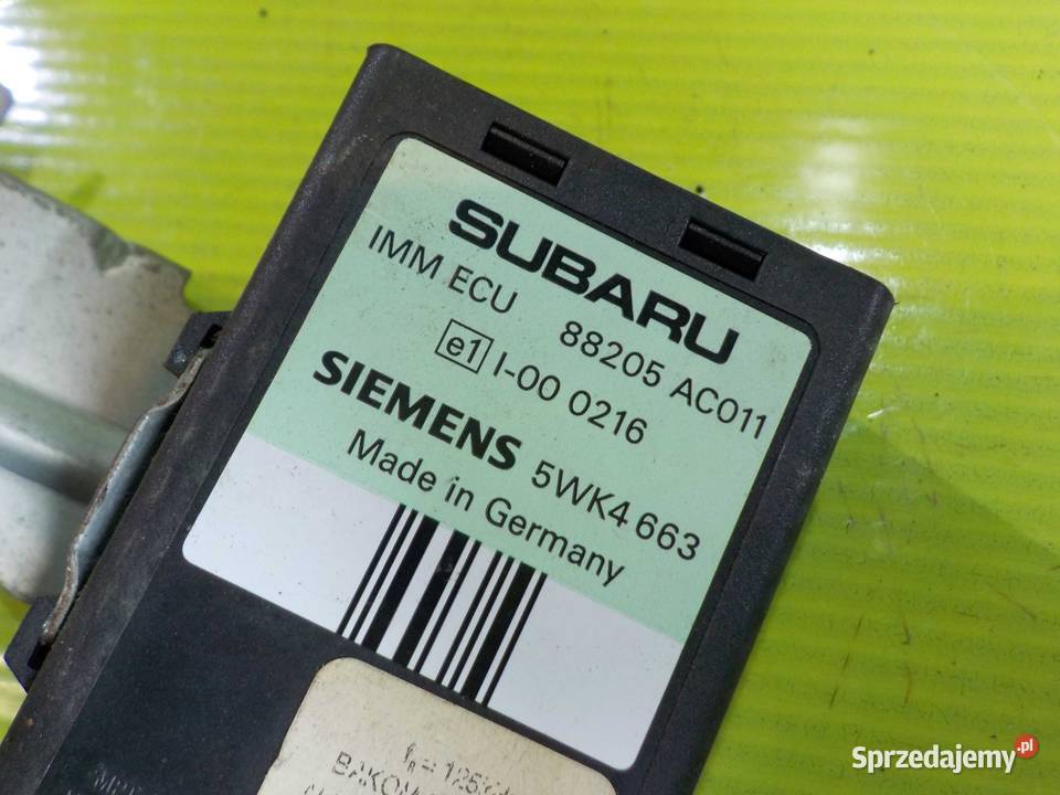 IMPREZA I LIFT GCA modul sterownik IMMOBILISERA