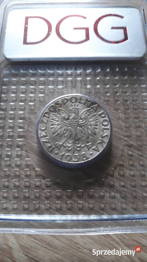 50 groszy 1938 r NiGeneralna Gubernia MS63 Konin sprzedam