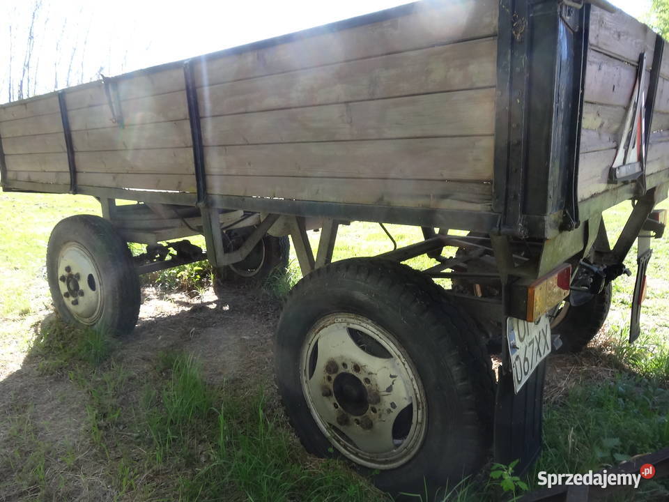 przyczepa ciężarowa rolnicza opolskie Niemodlin sprzedam
