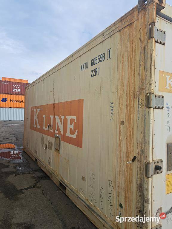 Kontener morski chłodnia mroźnia 6 metrowa 20 RF Magazynowanie sprzedam