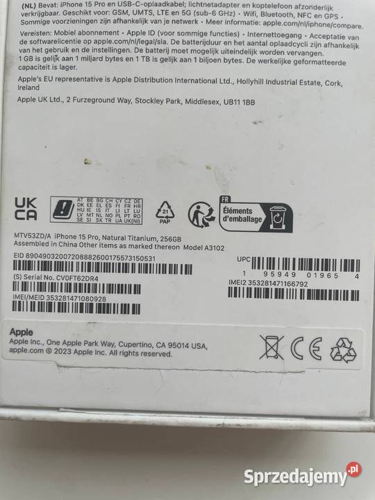 iPhone 15pro 256gb dolnośląskie
