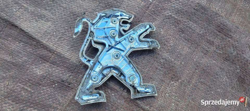 EMBLEMAT ZNACZEK LOGO KLAPY TYLNEJ PEUGEOT 508 śląskie Ruda Śląska