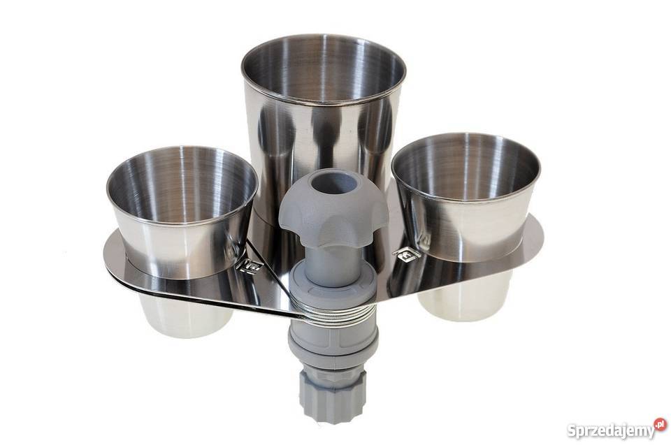 Składany uchwyt na kubki stal nierdzewna h221G