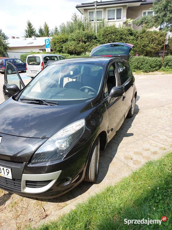 Renault Scenic 16 16V benzyna czarny podkarpackie Krosno