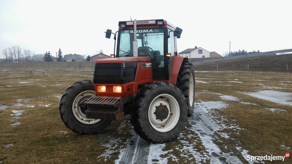 Fiatagri f100 transport Ciągniki Rolnictwo łódzkie Sieradz
