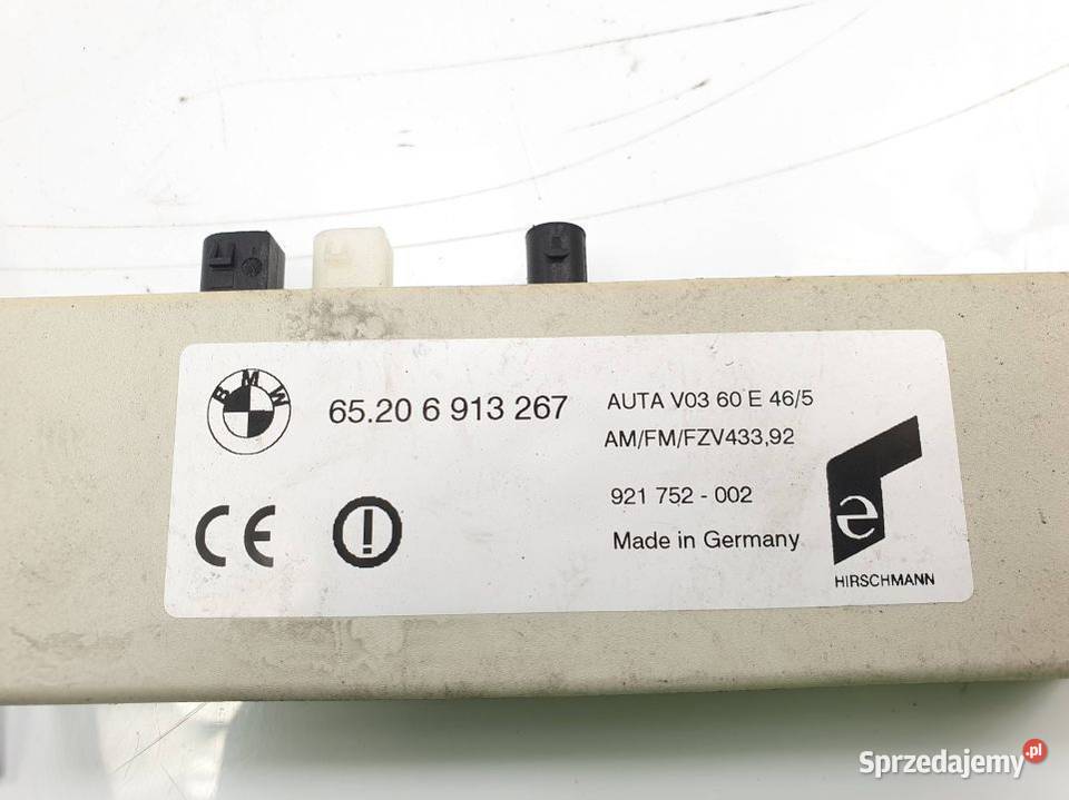 MODUŁ BMW E46 316 TI COMPACT ANTENOWY 6913267 osobowe Motoryzacja Lipno
