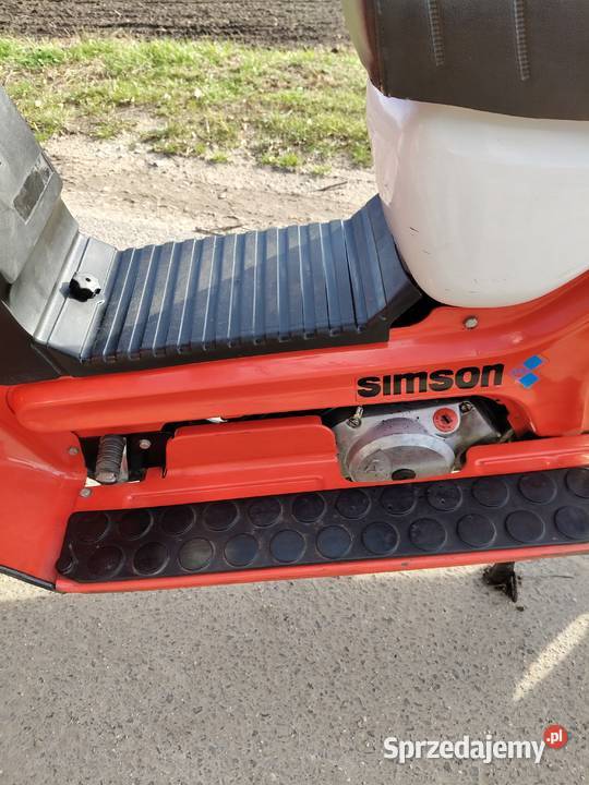 Simson skuter sr50 motorower z dokumentami Rok produkcji 1990