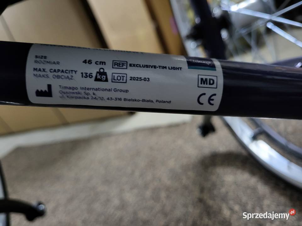 Wózek inwalidzki ExclusiveTim Light Ultralekki Lublin