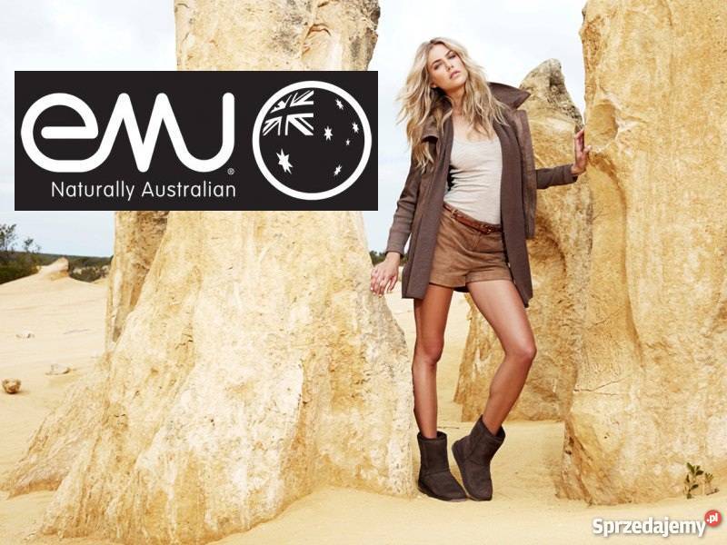 EMU Naturally Austrelian Skórzane Kozaki 39 Szczecin
