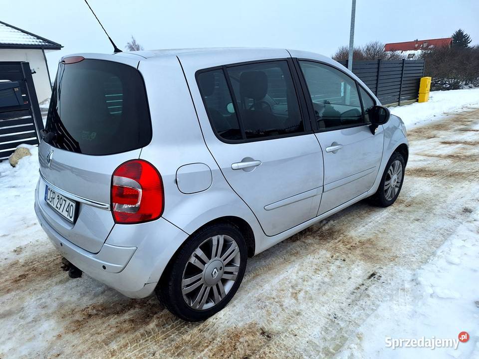 Renault Modus 2012 Bogata Wersja Klimatronik Alu 1500cm3 Grudziądz
