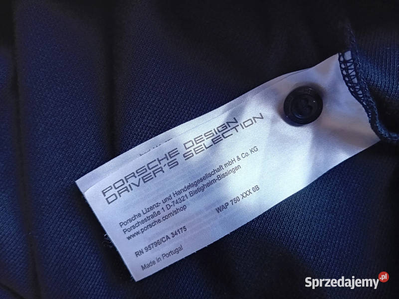 Koszulka bluzka Polo męska czarna Porsche Kielce