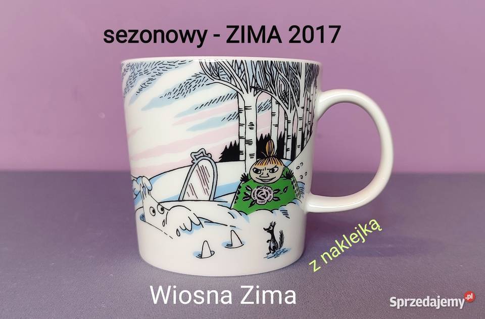 Muminki KUBEK Moomin Arabia Finland ZIMA 2017 Jasień sprzedam