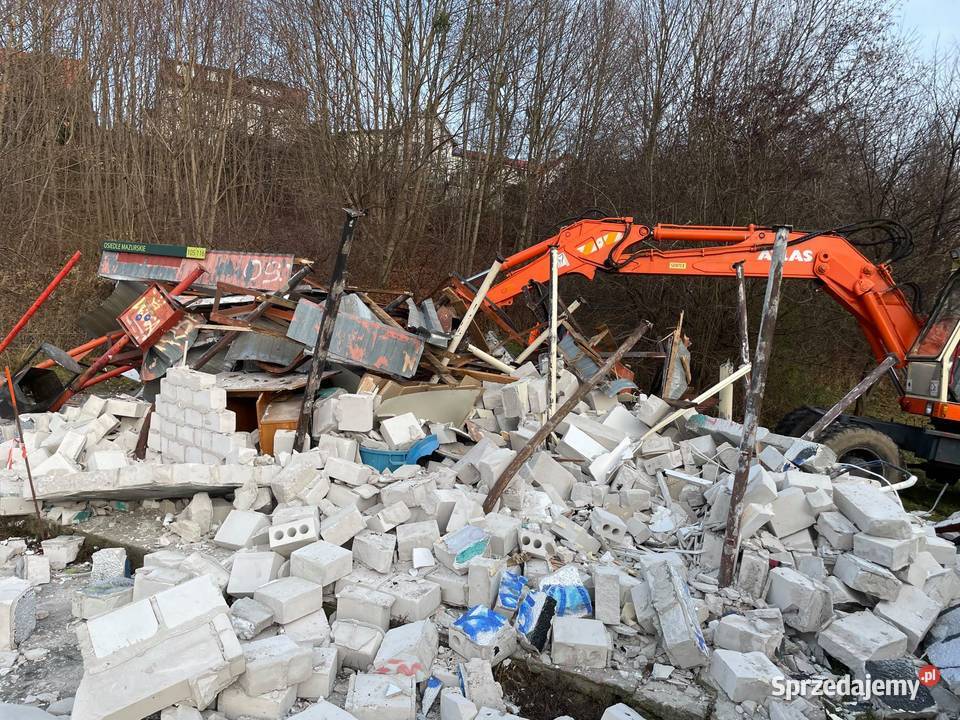 wyburzenia Olsztyn rozbiórki firma wyburzeniowa