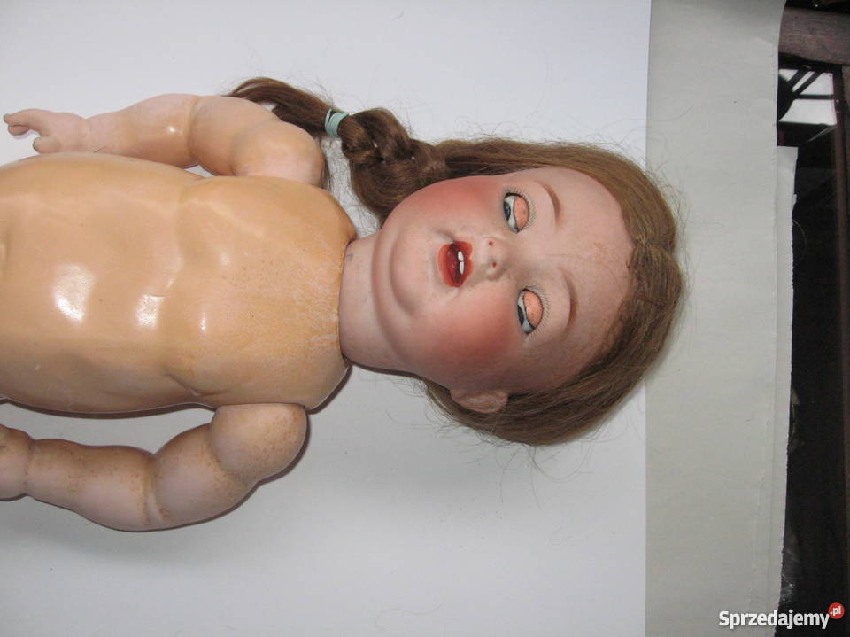 Stara lalka Przedwojenn Heubach Koppelsdorf 1920 Poznań