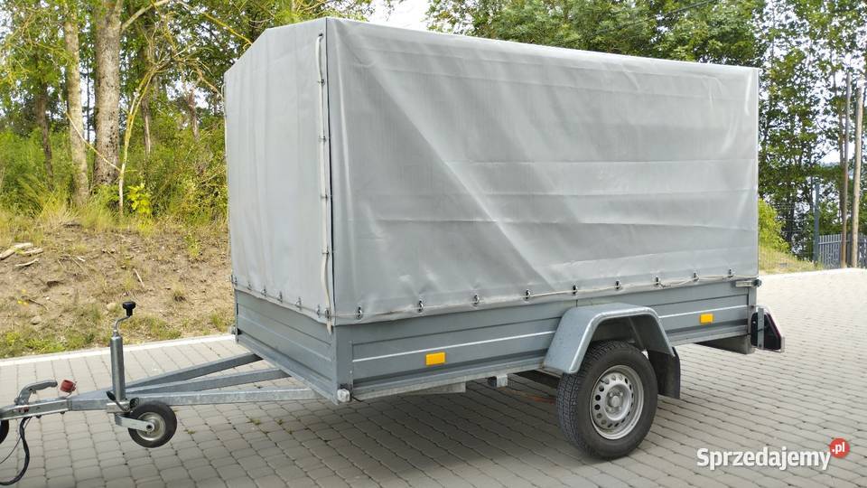 Rydwan dmc 600 RESOR przyczepka towarowa 315kg Burtowe i plandeki