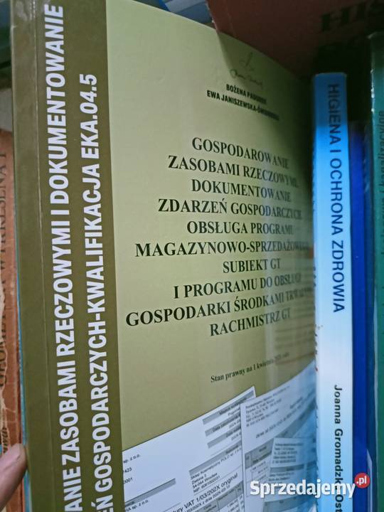 Gospodarowanie zasobami rzeczowymi Padurek sprzedam