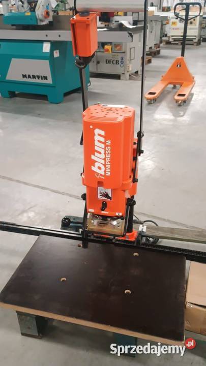 Wiertarka BLUM minipress wiertarka do zawiasów Produkcja Kalwaria Zebrzydowska