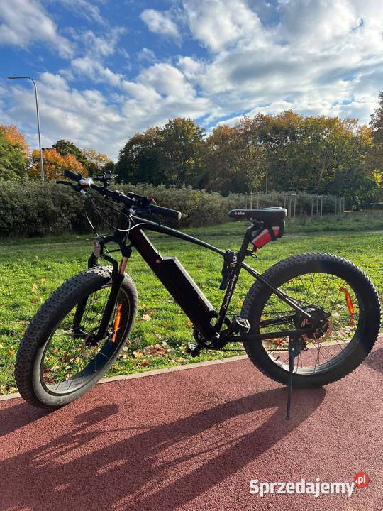 Rower elektryczny IBIKE Snow M17 26 Czarny wielkopolskie Poznań