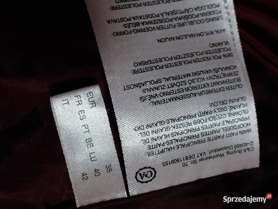 kurtka zimowa damska CA rozmiar 38 C&A Poznań