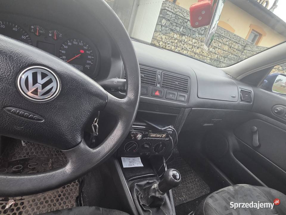 Volkswagen Golf IV 14 16V 3 drzwiowy 1999 Golf Wodzisław Śląski
