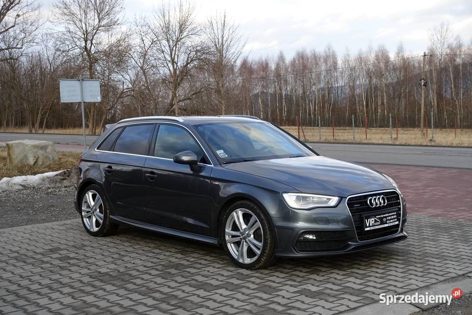 AUDI A3 20TDI 184 QUATTRO 3XSLINE ORYGINALNY diesel Buczkowice sprzedam