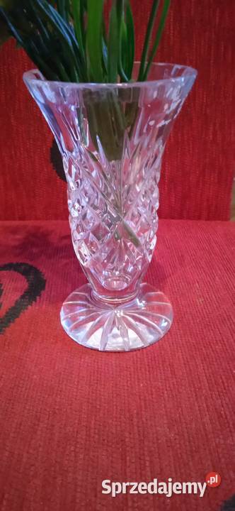 Piękne wazoniki z kryształu dolnośląskie Świdnica