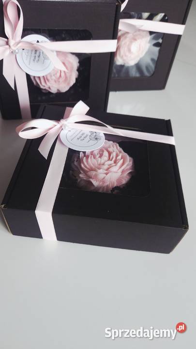 Świeca sojowa piwonia 9cmx9 Woski, oleje i olejki Dom i Ogród Kalisz