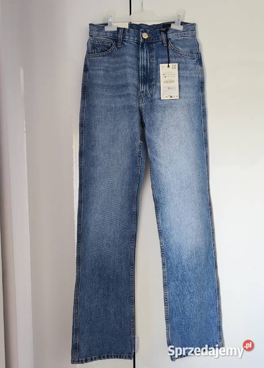 ZARA Dżinsy Straight Leg r 34 XS Siechnice