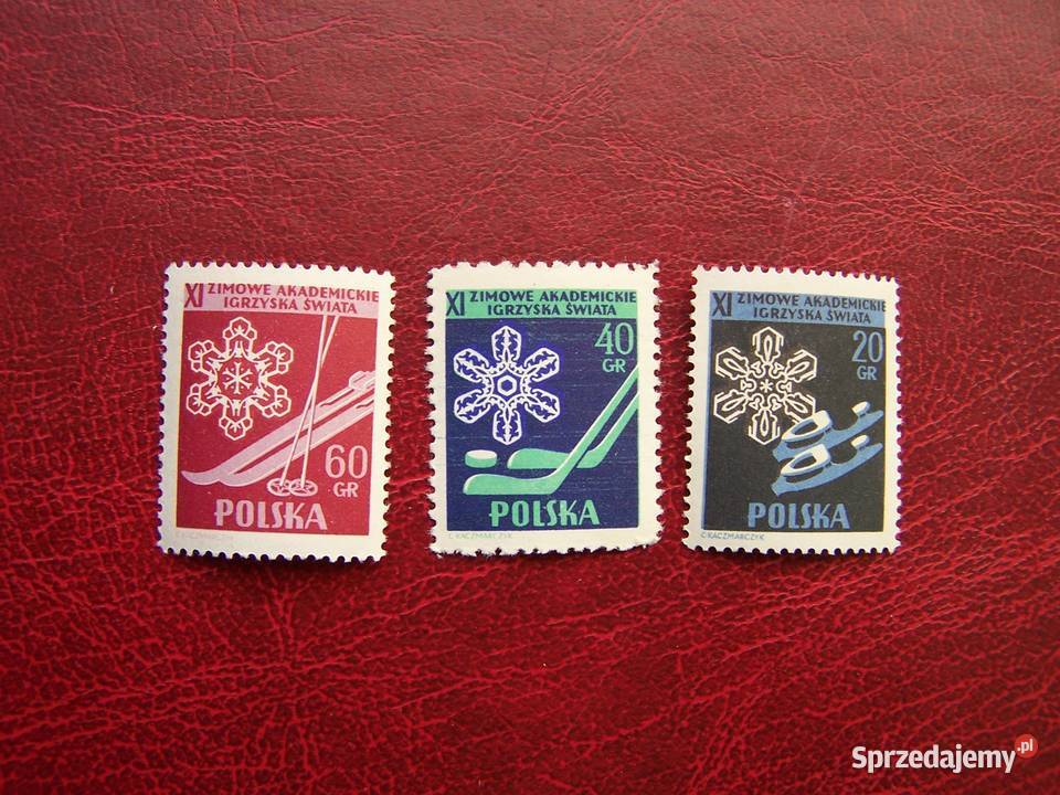 Polska 1956 MNH Sport Akademickie Igrzyska Tychy