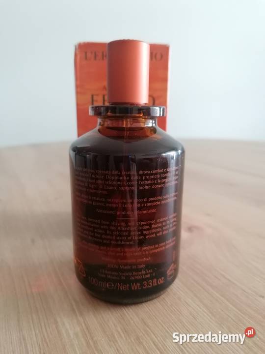 płyn goleniu Accordo di Ebano Dla mężczyzn Perfumy i wody Kosmetyki i perfumy Częstochowa
