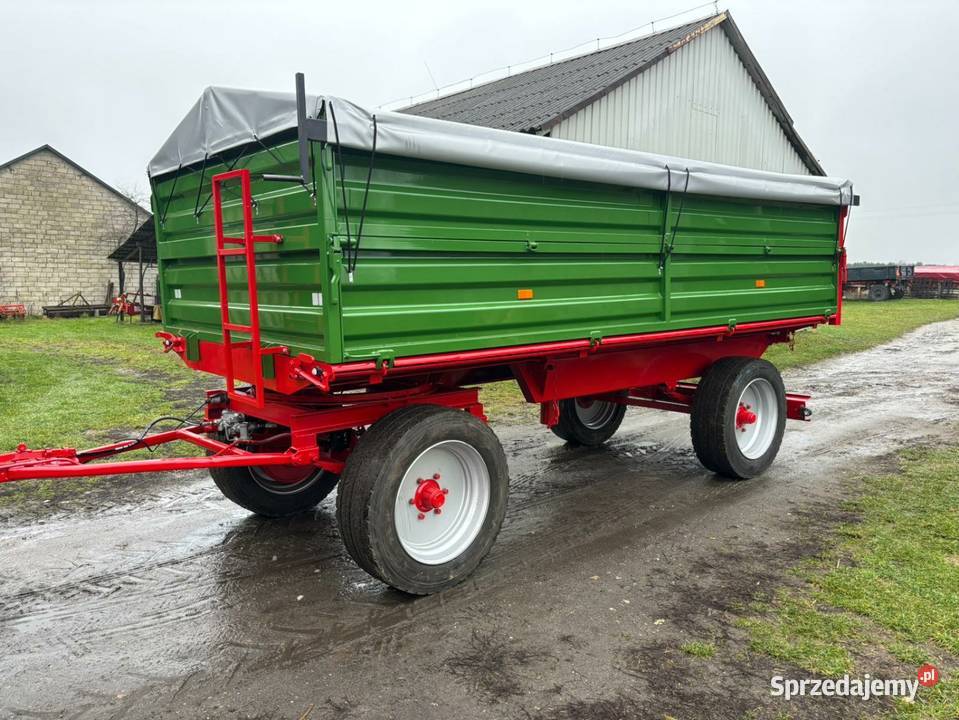 Przyczepa Diadem 8t odbudowieTrzy stronna Zduńska Wola